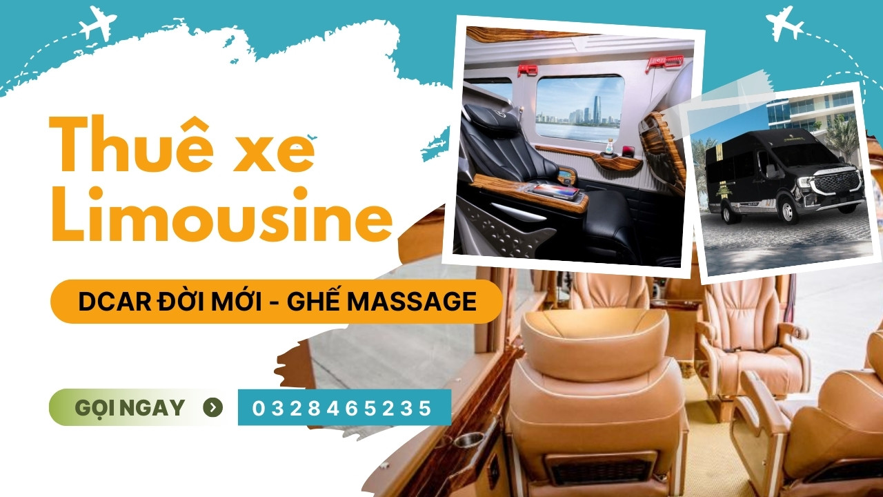 Thuê xe limousine tại thành phố Trà Vinh - Thuận tiện và tiết kiệm thời gian