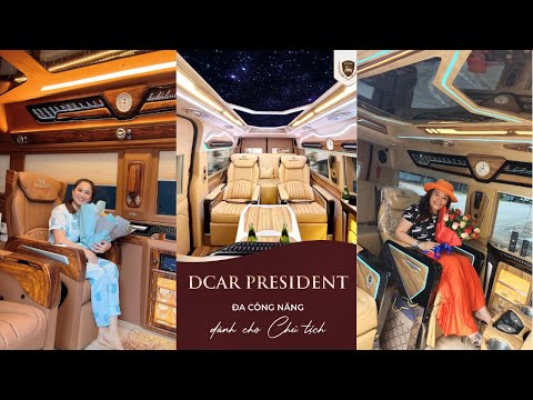 Gia đình tận hưởng chuyến đi cuối tuần trên xe DCar Limousine