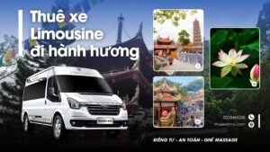 thuê xe limousine đi hành hương